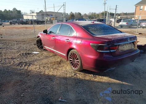 2013 Lexus Ls 460 z USA, uszkodzony, nr VIN JTHBL5EF3D5121560